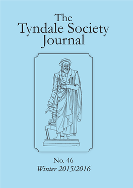 Tyndale Society Journal