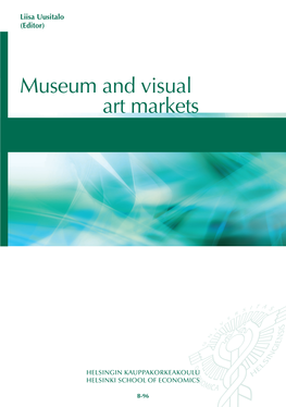Museum and Visual Art Markets Museum and Visual Art Markets B-96