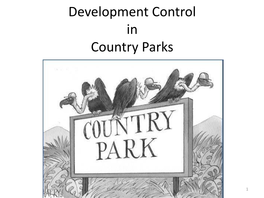 Development Control in Country Parks