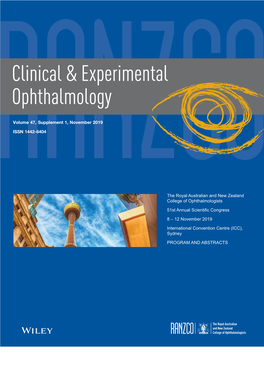 Clinical & Experimental Ophthalmology