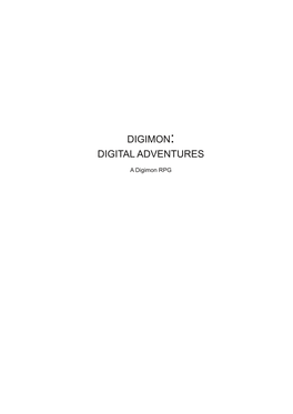 Digimon: Digital Adventures