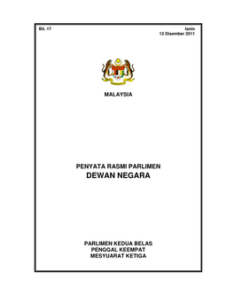 Dewan Negara