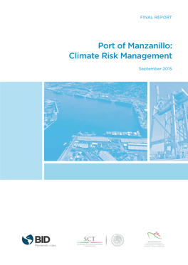 Port of Manzanillo: Climate Risk Management