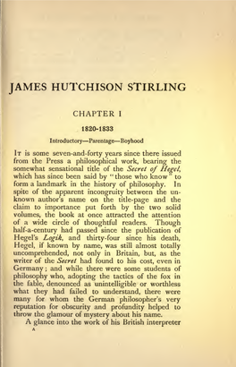 James Hutchison Stirling