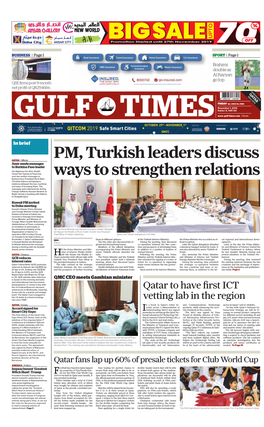 PM, Turkish Leaders Discuss Ways to Strengthen Relations