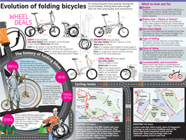 Evolution of Folding Bicycles