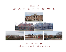 Town of Watertown 2009 Annual Report