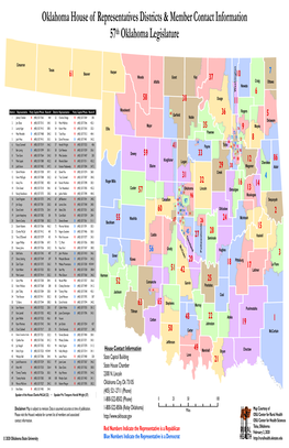 Oklahoma State House of Representatives Handout.Mxd