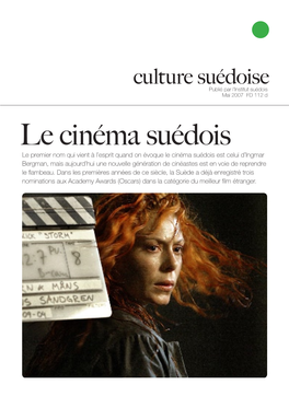 Le Cinéma Suédois