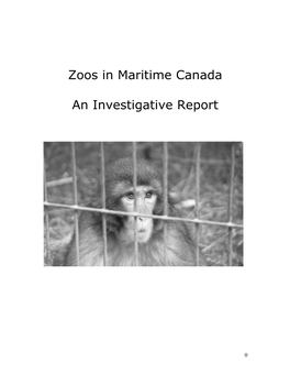 Zoos in Maritime Canada