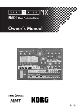 EMX-1 Owner's Manual