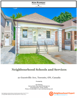 Neighbourhood Schools and Services