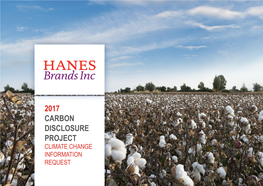 Hanesbrands-2017-CDP-Report.Pdf