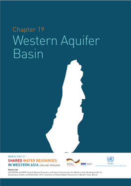 Chapter 19 Western Aquifer Basin