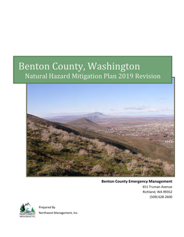 Benton County, Washington Natural Hazard Mitigation Plan 2019 Revision