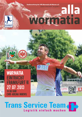Wormatia Eintracht Frankfurt Ii 27.07.2013