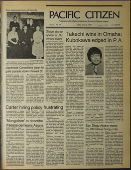 Takechi Wins in Omaha; Award Event an FRANCISCO-Mako