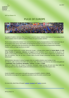 Pulse of Europe (Pdf)