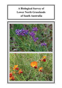 A Biological Survey of Lower North Grasslands of South Australia