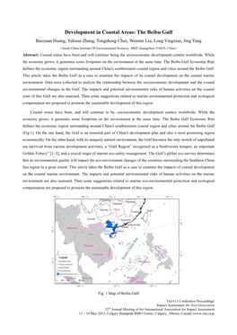 The Beibu Gulf Baoyuan Huang, Yuhuan Zhang, Tongsheng Chen, Weimin Liu, Long Yingxian, Jing Yang （South China Institute of Environmental Sciences