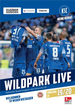 Wildpark Live Offizielles Stadionmagazin Des Karlsruher 05 EINWURF Frohe Weihnachten Sport-Club Mühlburg-Phönix E