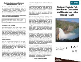 Monkman-Cascades-Lake-Hiking-Route