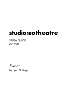 Sweat by Lynn Nottage Table of Contents