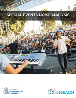 SPECIAL EVENTS NOISE ANALYSIS This Page Intentionally Left Blank