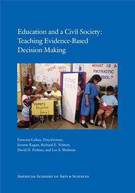 Teaching Evidence-Based Decision Making