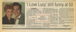 'I Love Lucy' Still Funny at 50