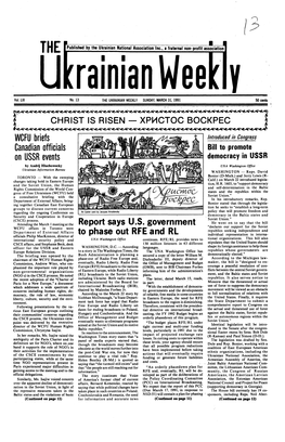 The Ukrainian Weekly 1991