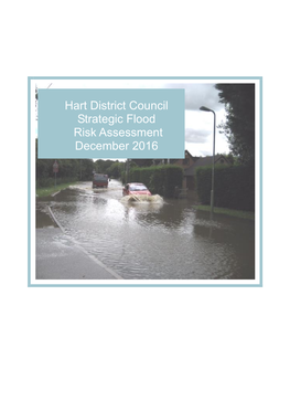 Hart District Council Strategic Flood Risk Assessment December 2016