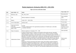 Školský Inšpektorát V Kežmarku (1882) 1919 – 1949 (1950)