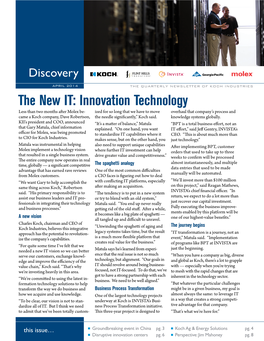 The New IT: Innovation Technology