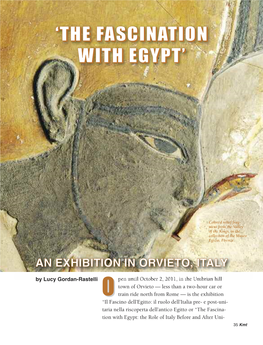 'The Fascination with Egypt'