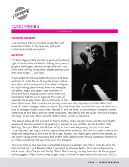 Dan Penn Overview