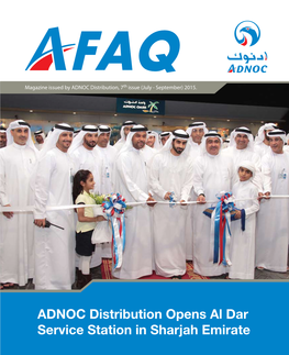 ADNOC Distribution Opens Al Dar Service Station in Sharjah Emirate