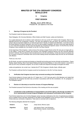 Proposals of the S&PTC for Changes in the ISU Constitution