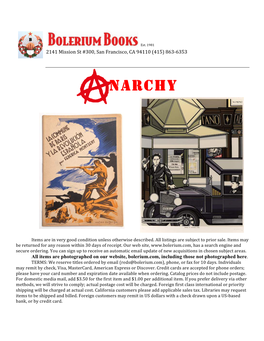 Anarchy: a Journal of Anarchist Ideas