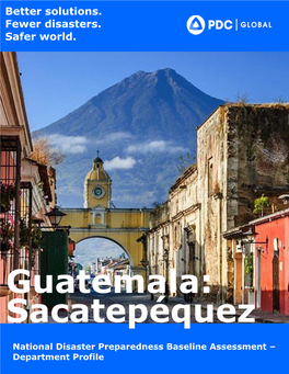 Guatemala: Sacatepéquez