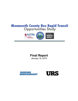 Final Report January 16, 2015