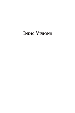 Indic Visions Is V