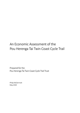 An Economic Assessment of the Pou Herenga Tai Twin Coast Cycle Trail