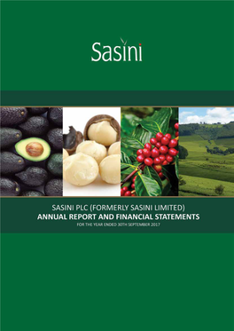 Sasini PLC (Formerly Sasini Limited)