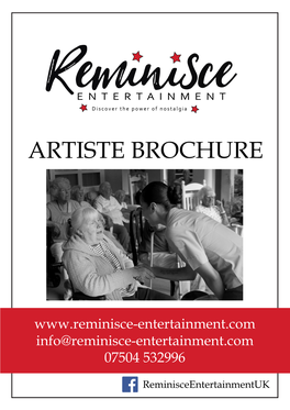 Artiste Brochure