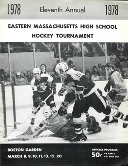Eastern Massachusetts High School Hockey Tournament