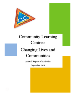 Community Learning Centres