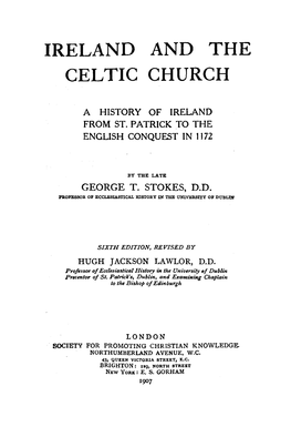 Ireland and the Celtic Church