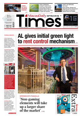 AL Gives Initial Green Light to Rent Control Mechanism P2