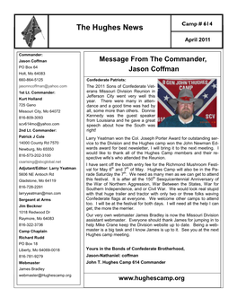 HUGHES NEWS April 2011